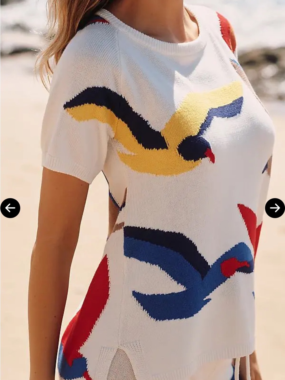 Anthropologie Celandine Seagull sweater - Picture 2 of 9
